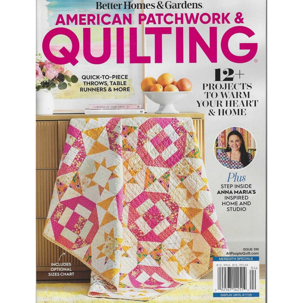 Better Homes & Gardens American Patchwork & Quilting Special Edition Issue 199